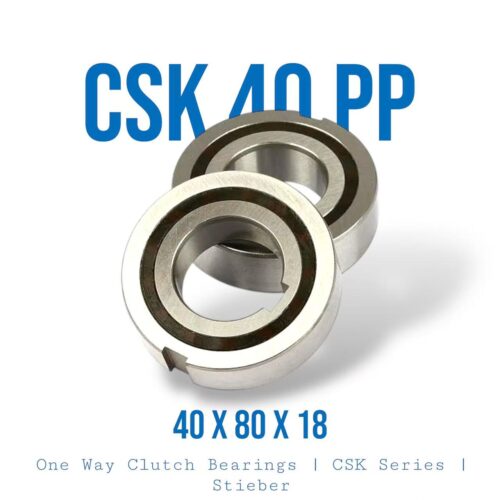 CSK 40*80*18 PP | One Way Lock Bearing
