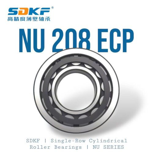 NU 208 ECP | SDKF | Single-Row Cylindrical Roller Bearings
