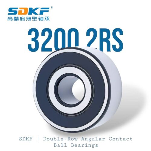 3200 2RS  | SDKF | Double-Row | Angular Contact Ball Bearings